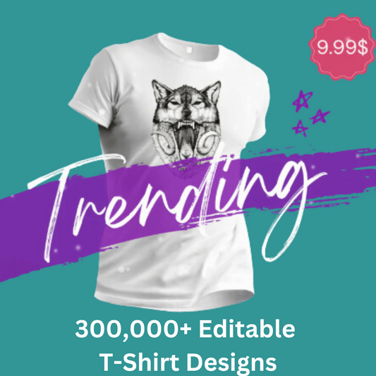 300,000+ Editable T-Shirt Designs